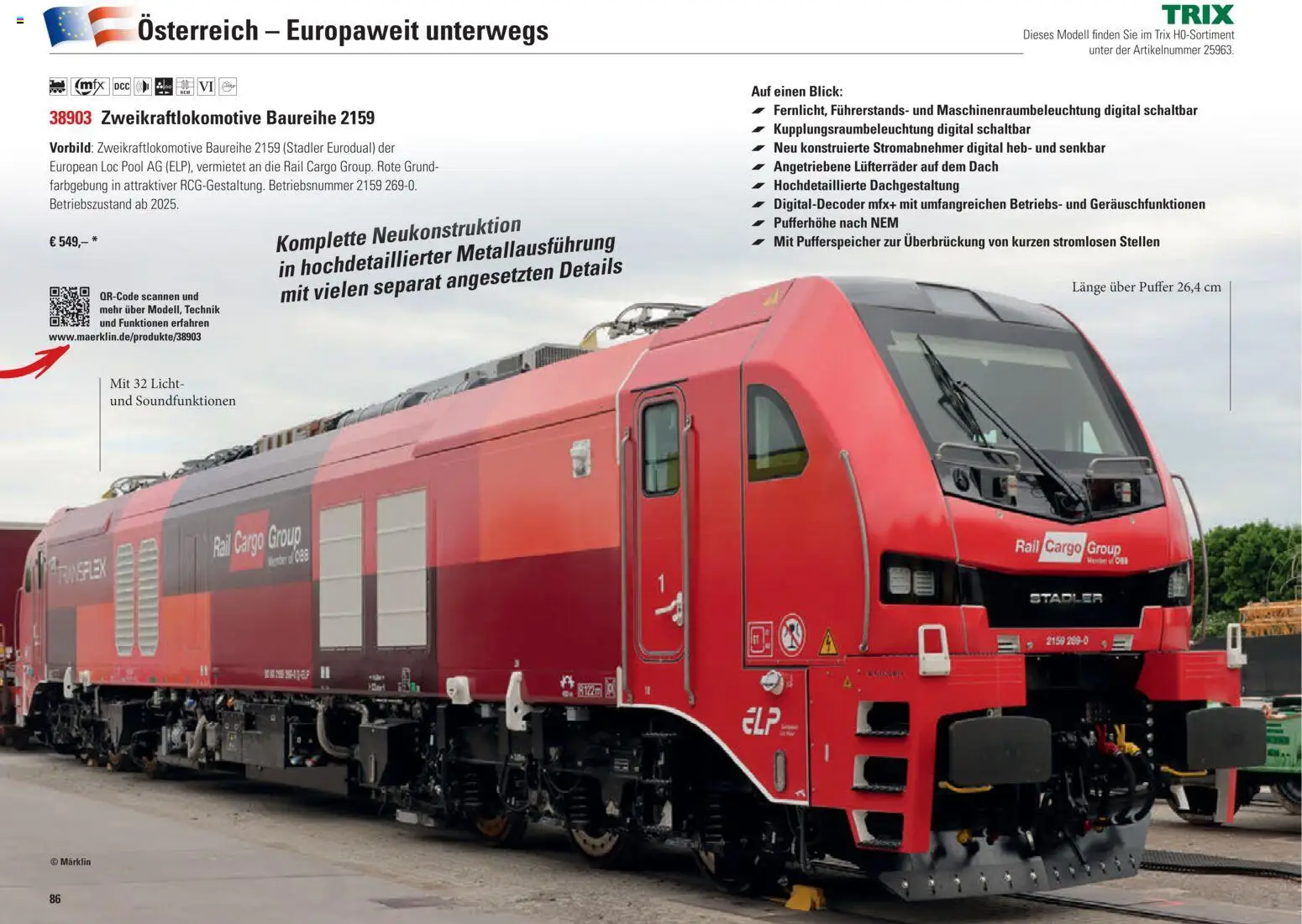 Conrad Märklin Katalog – gültig ab 01.01.2026 | Seite: 88
