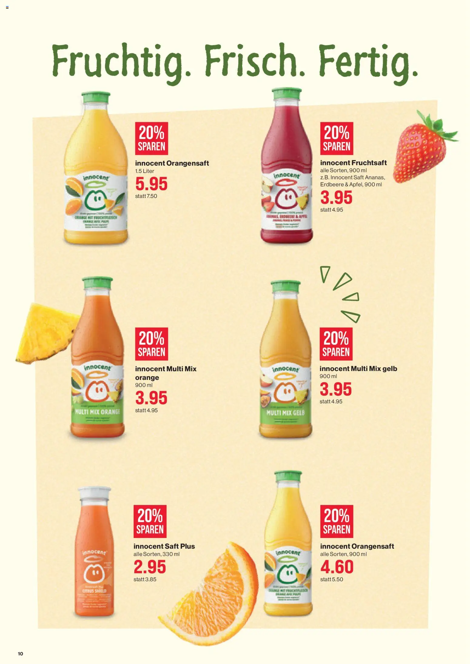 SPAR - SPAR Handels AG – gültig ab 18.06.2026 | Seite: 10 | Produkte: Orangensaft, Saft