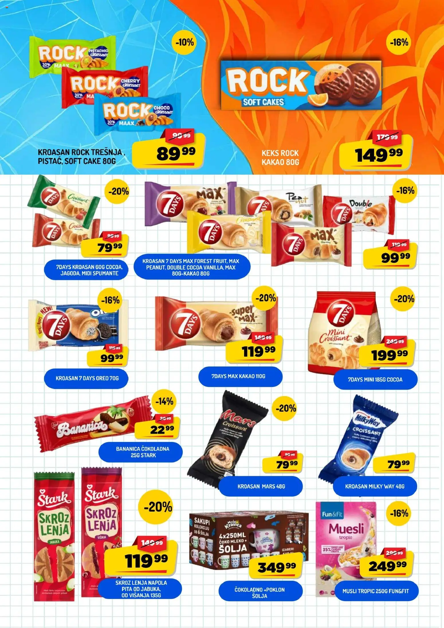 Aman katalog - važi od 15.08.2026 | Strana: 17 | Proizvode: Oreo, Kroasan, Mleko, Pita