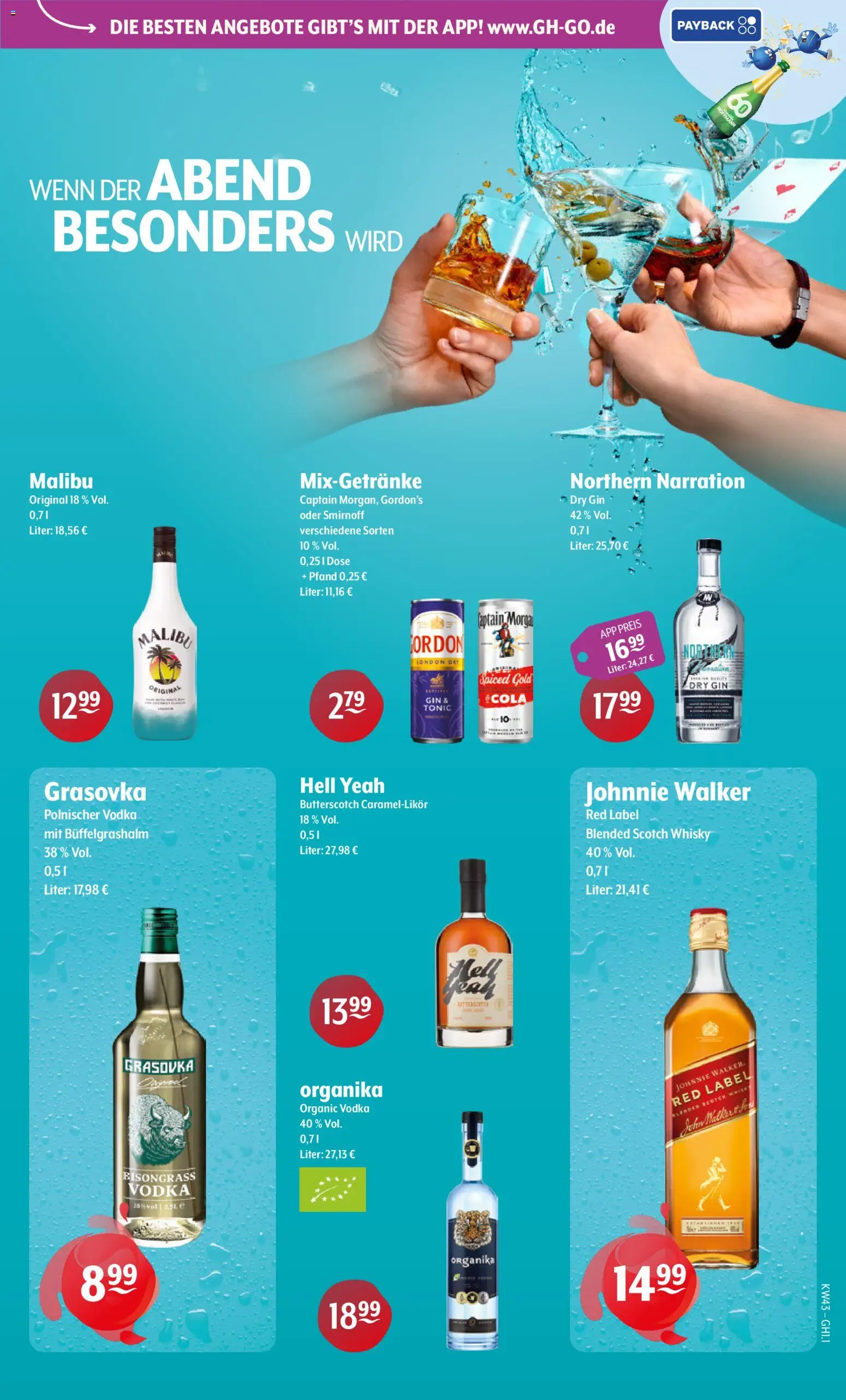 Getränke Hoffmann Prospekt – gültig ab 19.10.2026 | Seite: 5 | Produkte: Whisky, Cola, Vodka, Johnnie walker