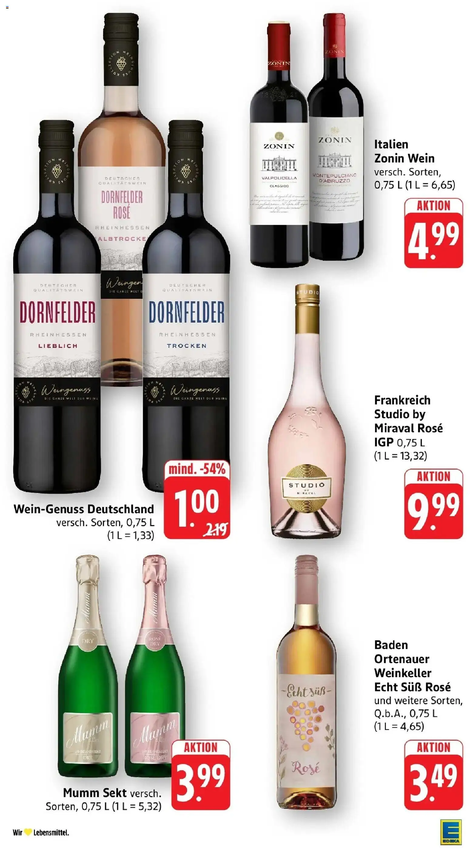 E center Prospekt Reutlingen (ab 07.09.2026) zum Blättern | Seite: 30 | Produkte: Mumm sekt, Sekt, Wein