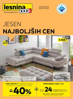 XXXL Lesnina katalog akcije – veljaven od 28.09.2026