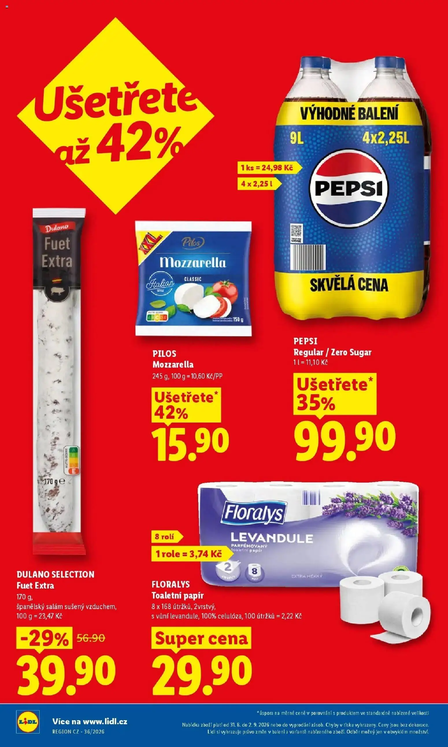 Lidl leták od 31.08.2026 - Nový akční leták | Strana: 2