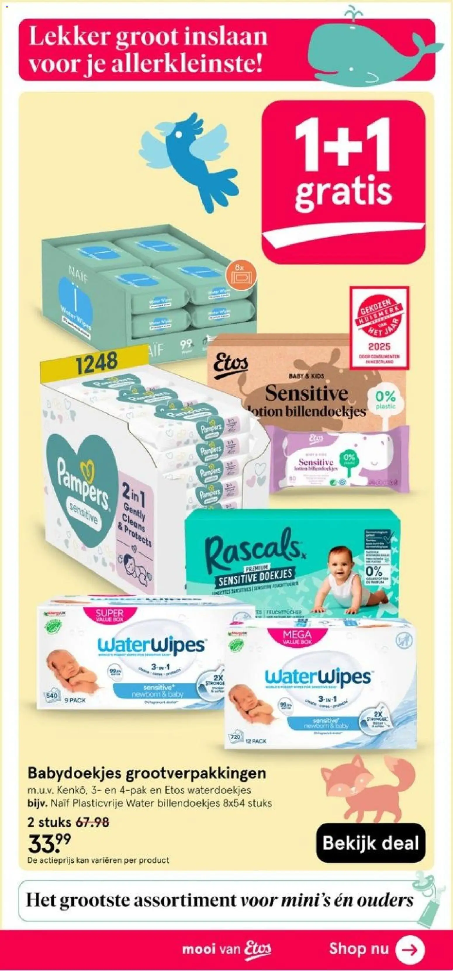 {H1} | Pagina: 63 | Producten: Kan, Pampers, Babydoekjes, Box