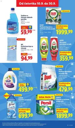 Lidl katalog - pregled Lidl kataloga - važi od 10.09.2026 | Strana: 39