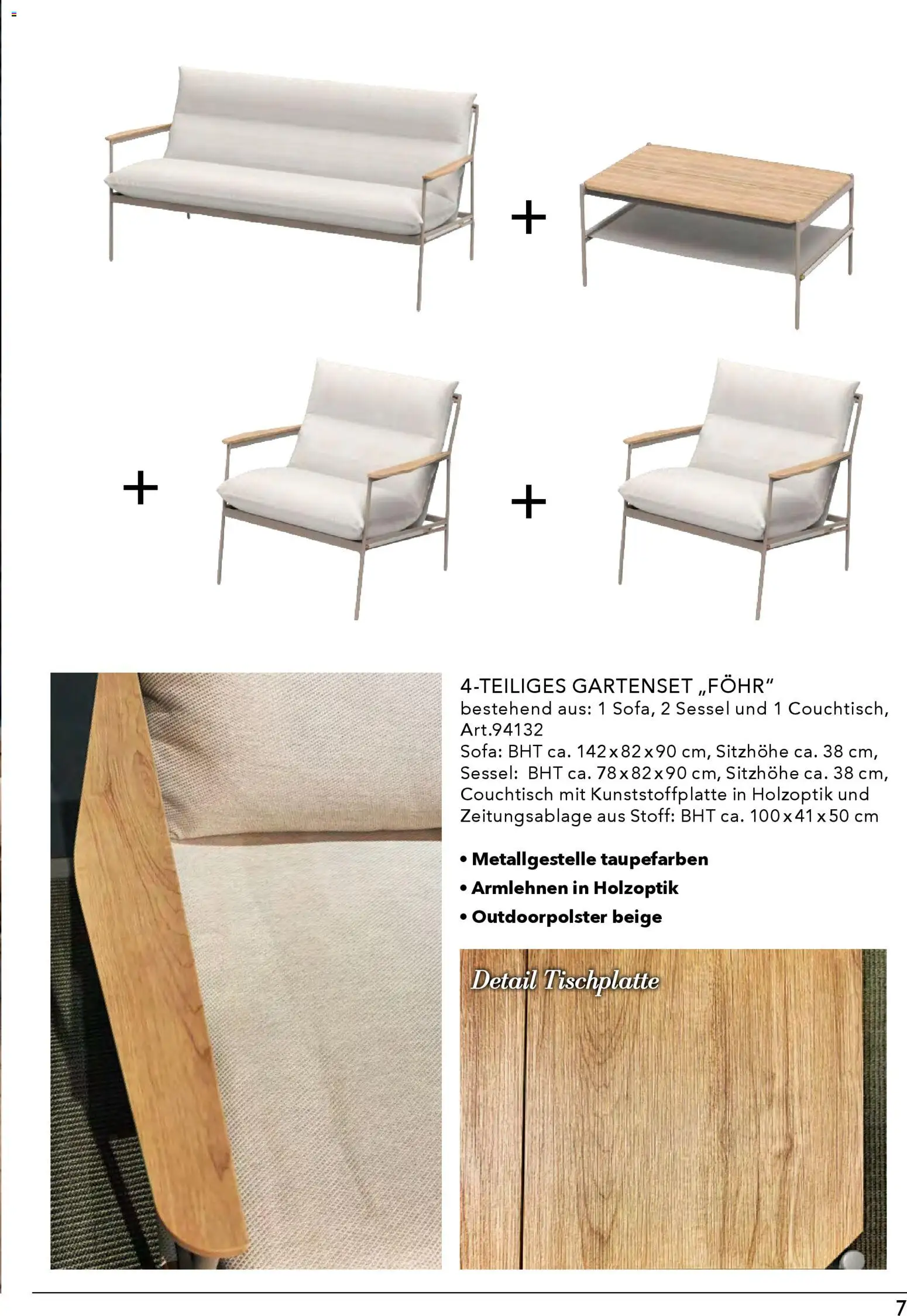 Rahaus Prospekt – gültig ab 27.04.2026 | Seite: 7 | Produkte: Sofa, Sessel, Couchtisch