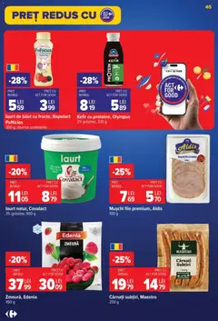 Ofertele Carrefour valabile de la 26.08.2026 | Pagină: 46 | Produse: Zmeură, Premium, Mușchi, Cârnați