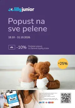 Lilly drogerie katalog - pregled Lilly drogerie kataloga - važi od 01.10.2026 | Strana: 44 | Proizvode: Pelene