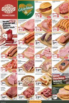 Globus Prospekt Braunschweig ab 28.09.2026 gültig | Seite: 9 | Produkte: Rinderrouladen, Rinderbraten, Rindergulasch, Fleisch