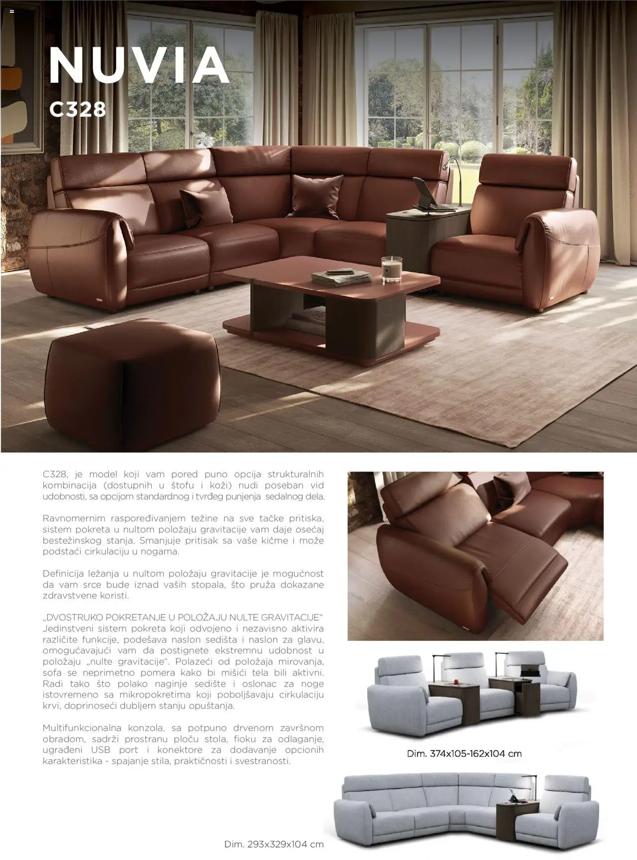 Matis katalog - važi od 01.10.2025 | Strana: 19 | Proizvode: Sofa, Sto, Sedišta, USB