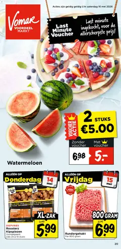 Vomar folder - Weekend folder  - Voorbeeld van een folder van Vomar, geldig van 14.05.2026