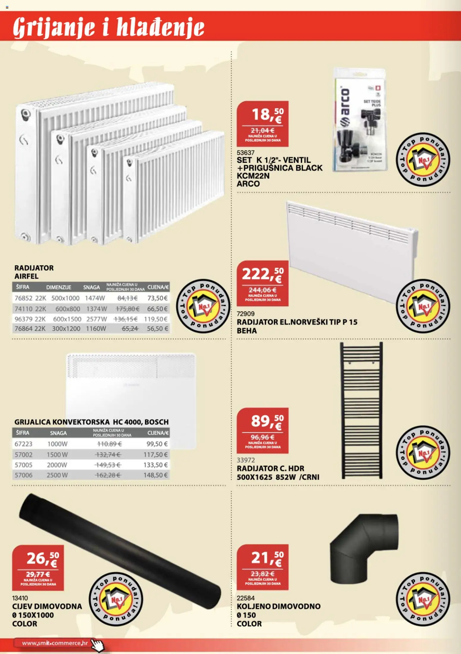 Smit Commerce katalog | vrijedi od 15.10.2026 | Stranica: 8 | Proizvodi: Koljeno, Radijator, Ventil