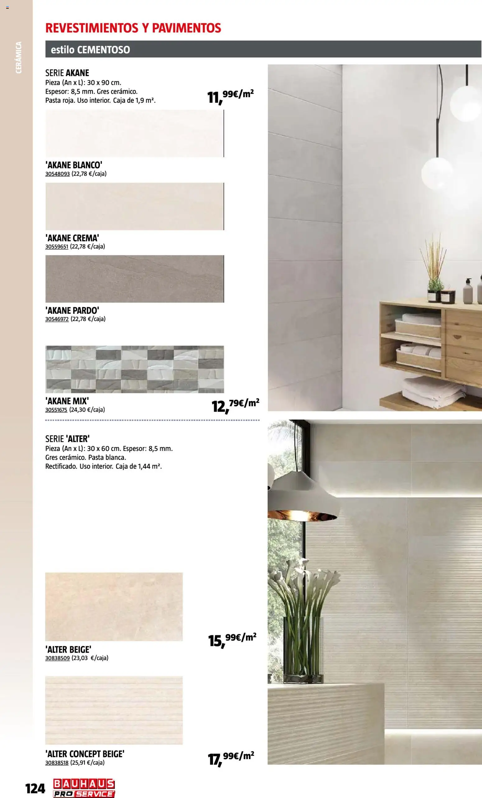 Bauhaus ProService │ válido desde el 11/05/2026 | Página: 124 | Productos: Pasta, Caja