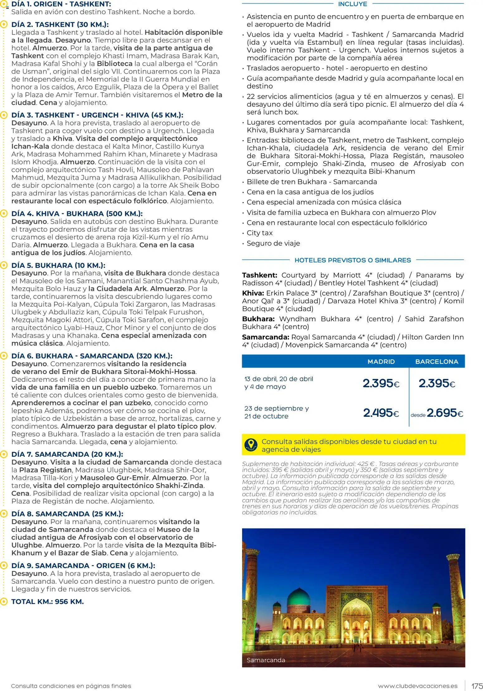 Viajes El Corte Inglés Club de Vacaciones │ válido desde el 01.02.2026 | Página: 175 | Productos: Pan, Té, Cocina, Biblioteca