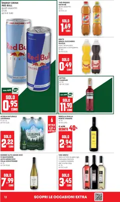 Anteprima del volantino PAM volantino valido a partire dal 13/08/2026 | Pagina: 12 | Prodotti: Campari, Porta, The, Red Bull