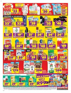 Shoprite specials catalogue – valid from 11.05.2026 | Page: 4 | Products: Cake, Bath, Maize meal, Air freshener