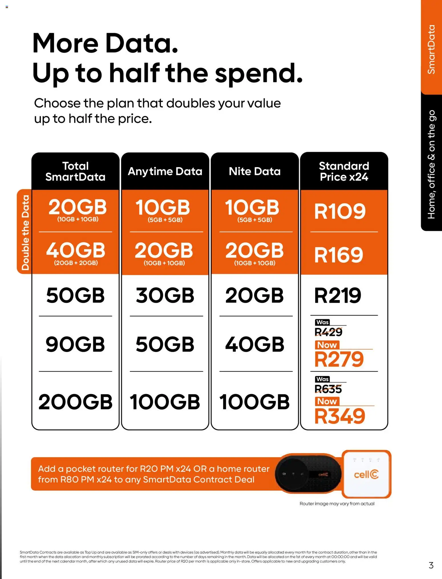 New Cell C catalogue – valid from 11/08/2026 | Page: 5