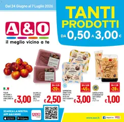 Anteprima del volantino A&O volantino valido a partire dal 24/06/2026