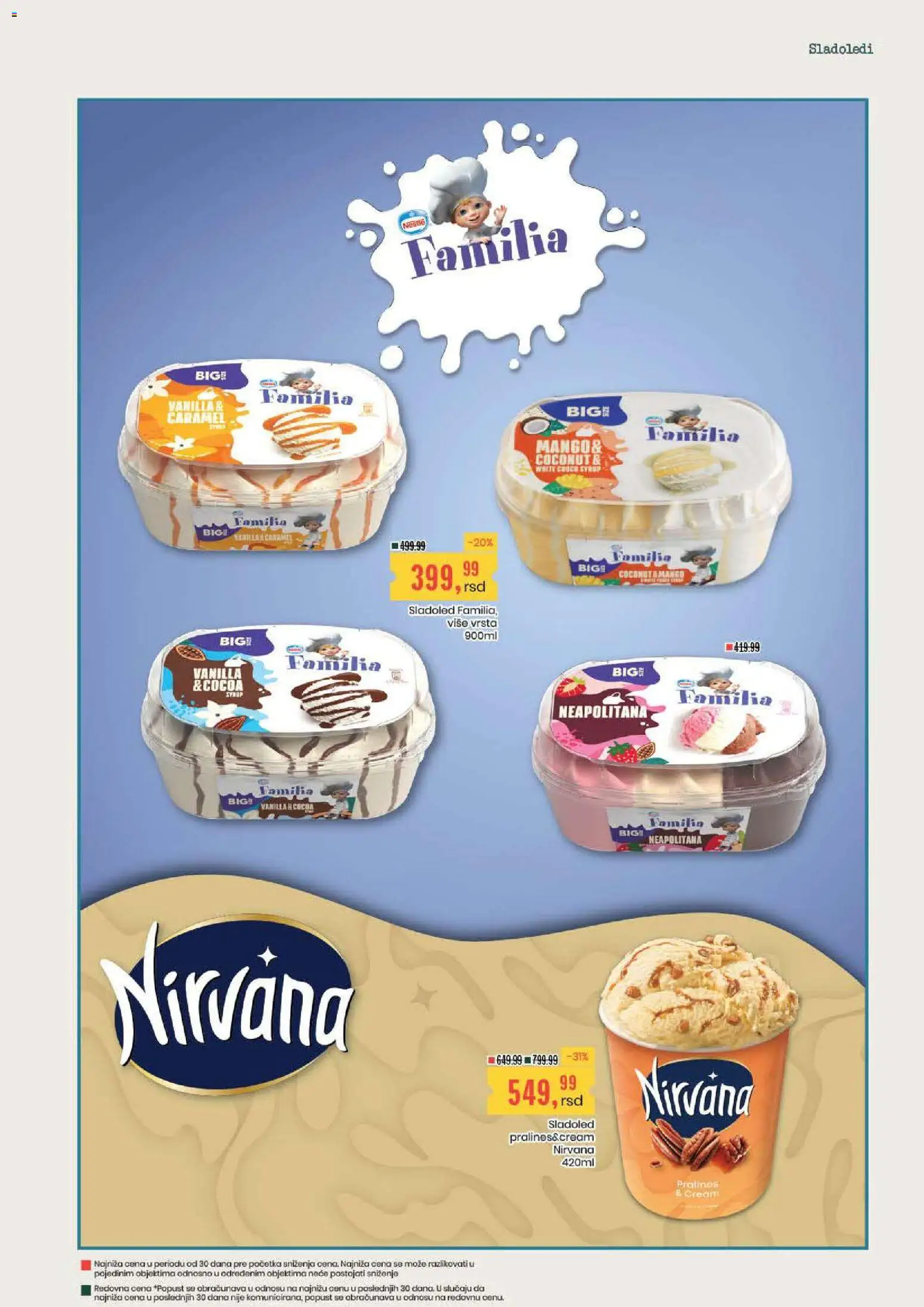 Aroma Market katalog - važi od 17.09.2026 | Strana: 19 | Proizvode: Sladoled, Mango