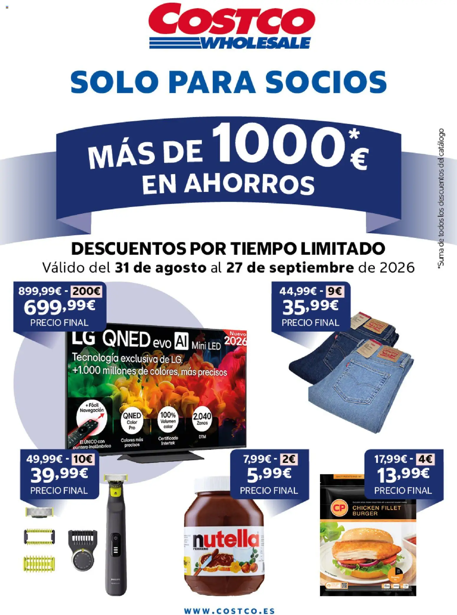 Costco catálogo │ válido desde el 31/08/2026 | Página: 1