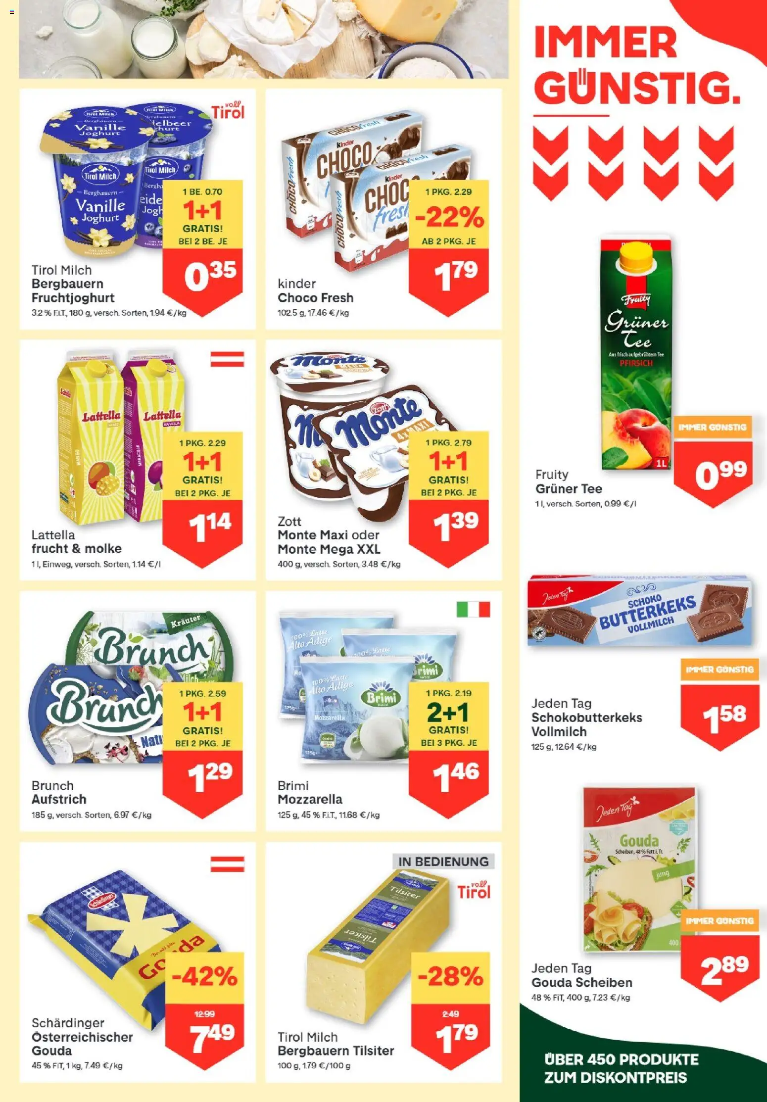 MPREIS Dellach im Drautal gültig ab 17.09.2026 | Seite: 5 | Produkte: Pfirsich, Vanille, Vollmilch, Milch
