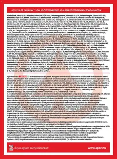 Spar akciós újság - amely érvényes a következő dátumtól: 21.05.2026 | Oldal: 48