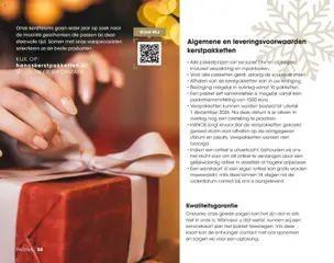 Hanos folder - Kerstbrochure 2026 - Voorbeeld van een folder van Hanos, geldig van 19-05-2026 | Pagina: 58 | Producten: Kaart, Kan