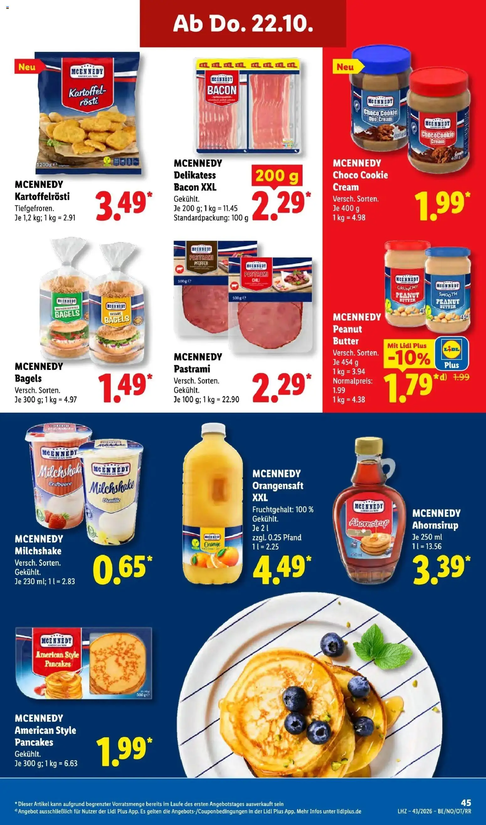 Lidl Prospekt Grimma (ab 19.10.2026) zum Blättern » Angebote | Seite: 63 | Produkte: Butter, Orangensaft, Pfeffer, Chili