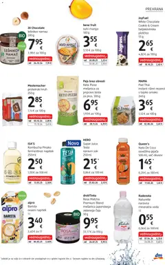 DM Drogerie Markt katalog akcije – veljaven od 01.07.2026 | Stran: 23 | Izdelki: Namaz, Naravni sok, Sok, Voda