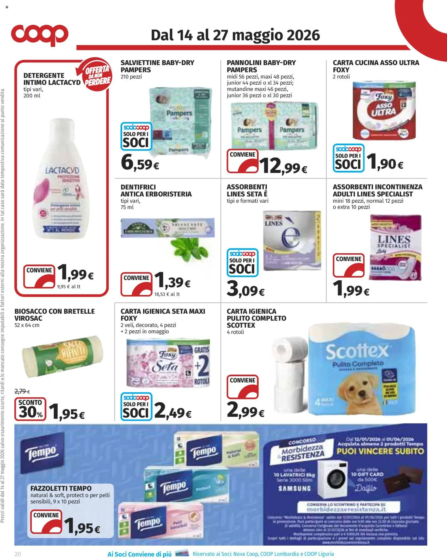 Volantino COOP del 14.05.2026 | Pagina: 20