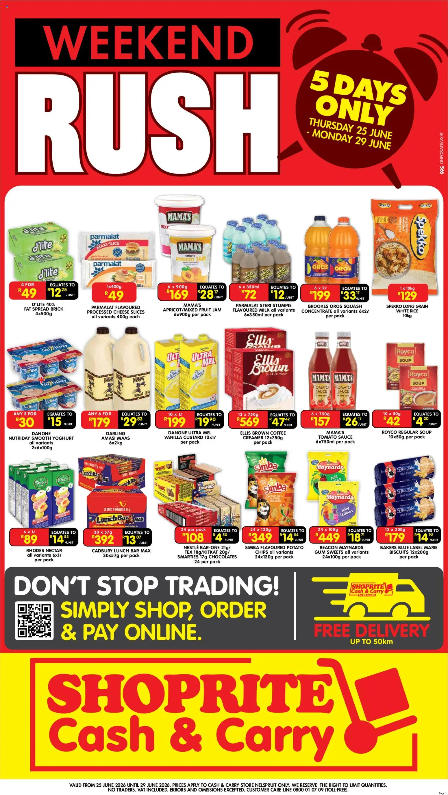 New Shoprite catalogue – valid from 25/06/2026 | Page: 1