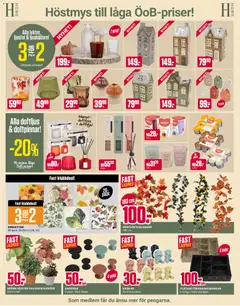 ÖoB erbjudanden - Förhandsvisning av reklamblad från butik ÖoB aktuell från 07/09/2026 | Sida: 10 | Produkter: Doftljus, Servetter