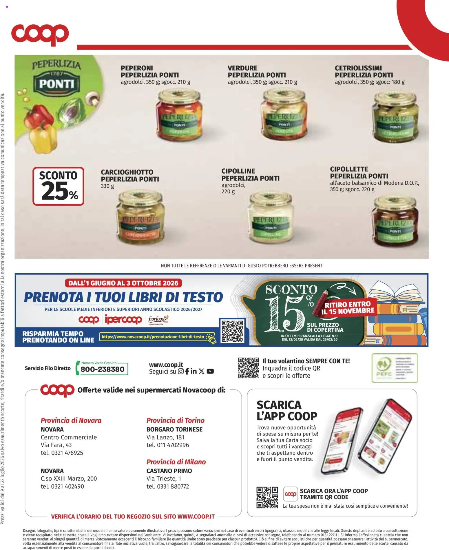 Volantino COOP del 09/07/2026 | Pagina: 11 | Prodotti: Peperoni, Verdure, Data, Cipolline