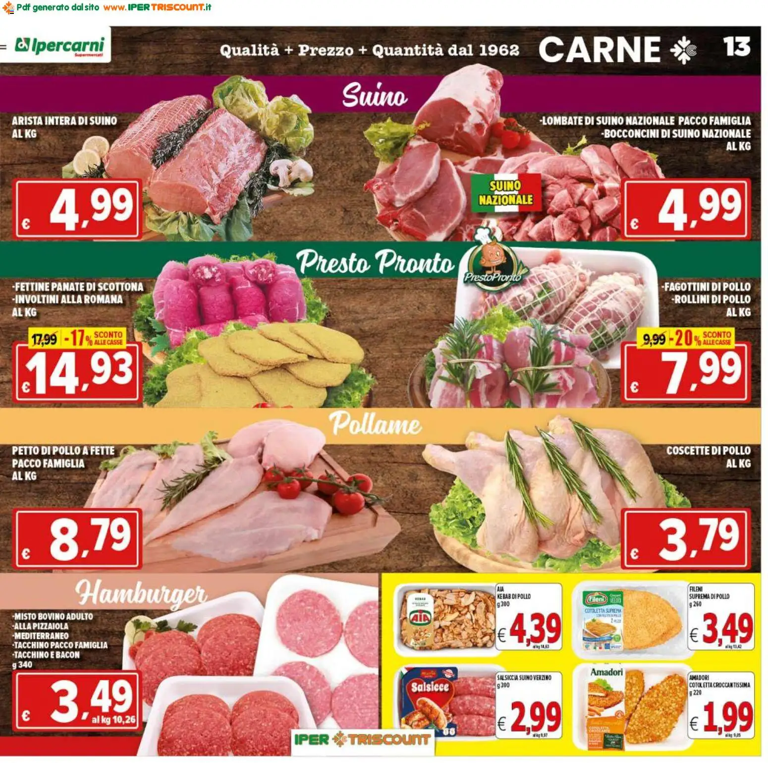 Volantino Ipertriscount del 19.06.2026 | Pagina: 13