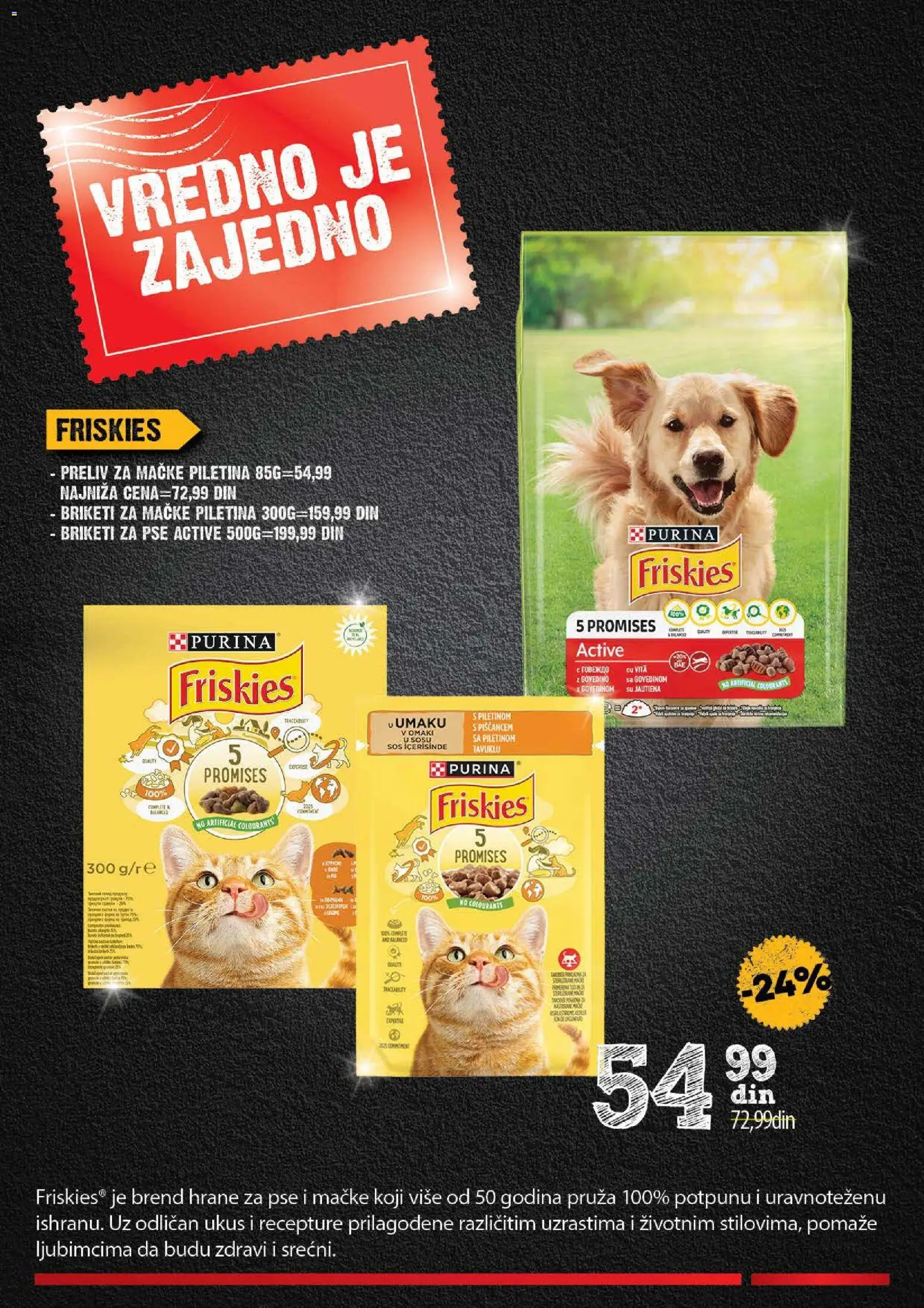 Idea katalog - važi od 26.10.2026 | Strana: 43 | Proizvode: Purina, Sos, Piletina, Briketi
