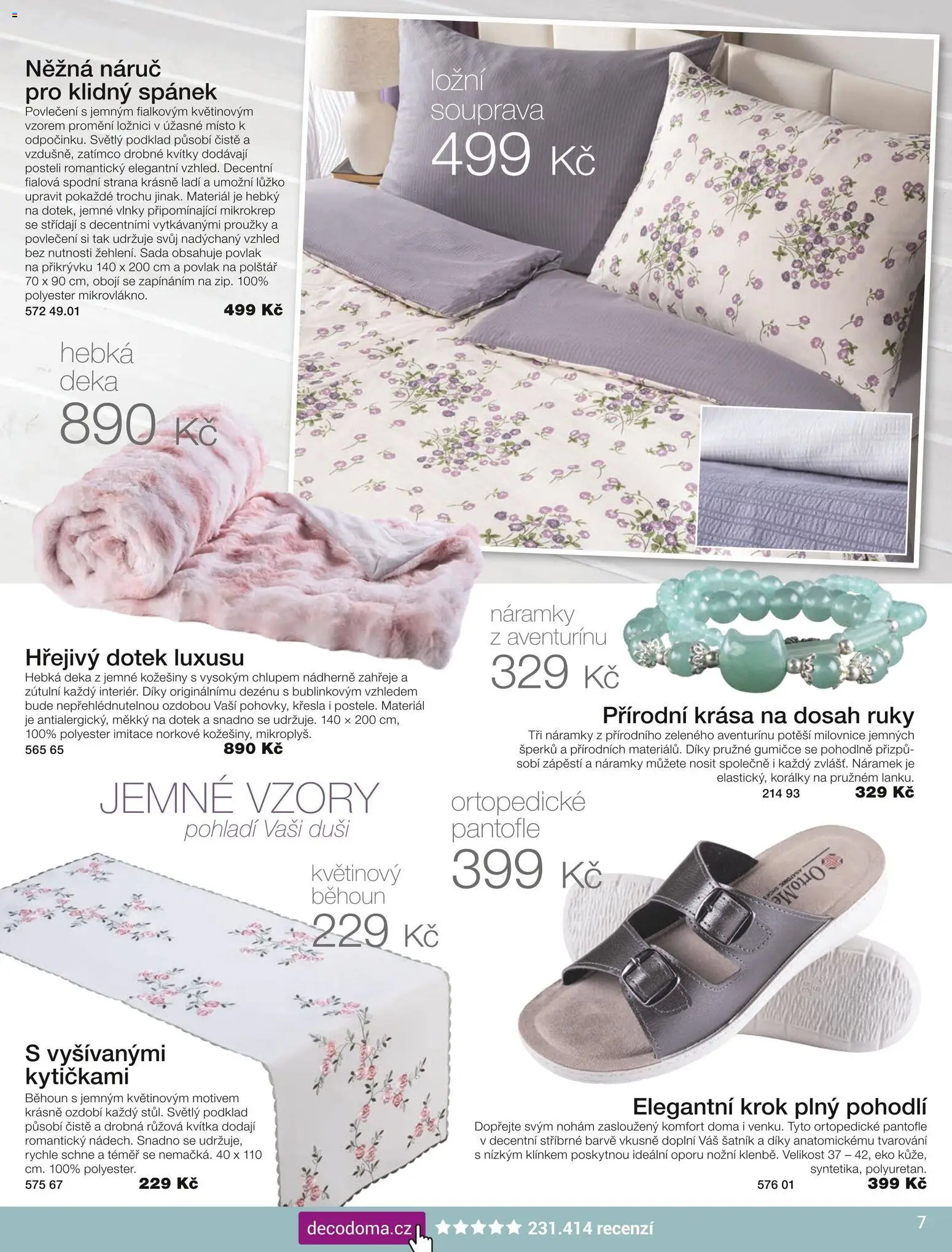 Decodoma katalog Podzim 2026 od 01.09.2026 | Strana: 7 | Produkty: Křesla, Povlečení, Polštář, Běhoun
