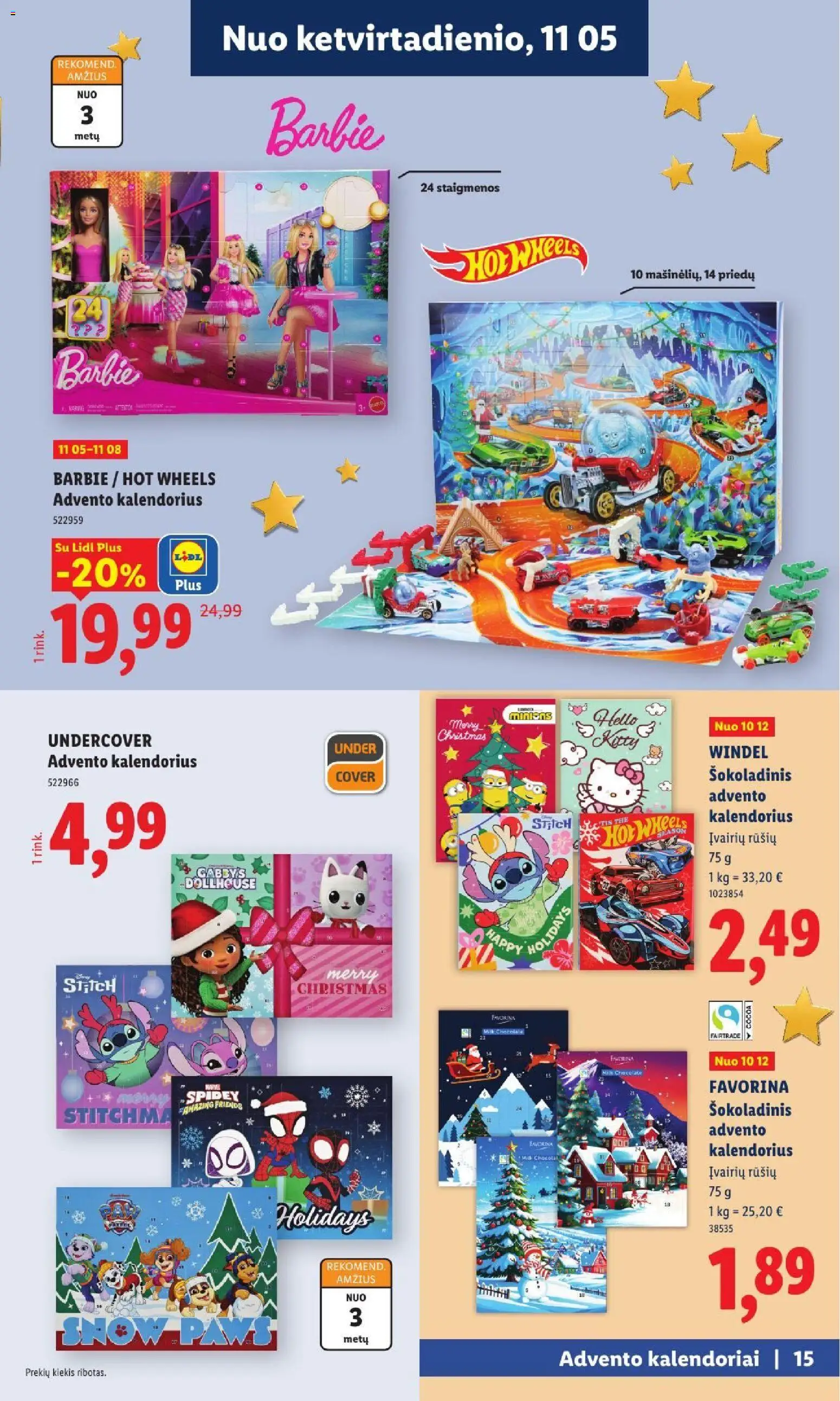 LIDL akcijos nuo 2026.11.02 | Puslapis: 15