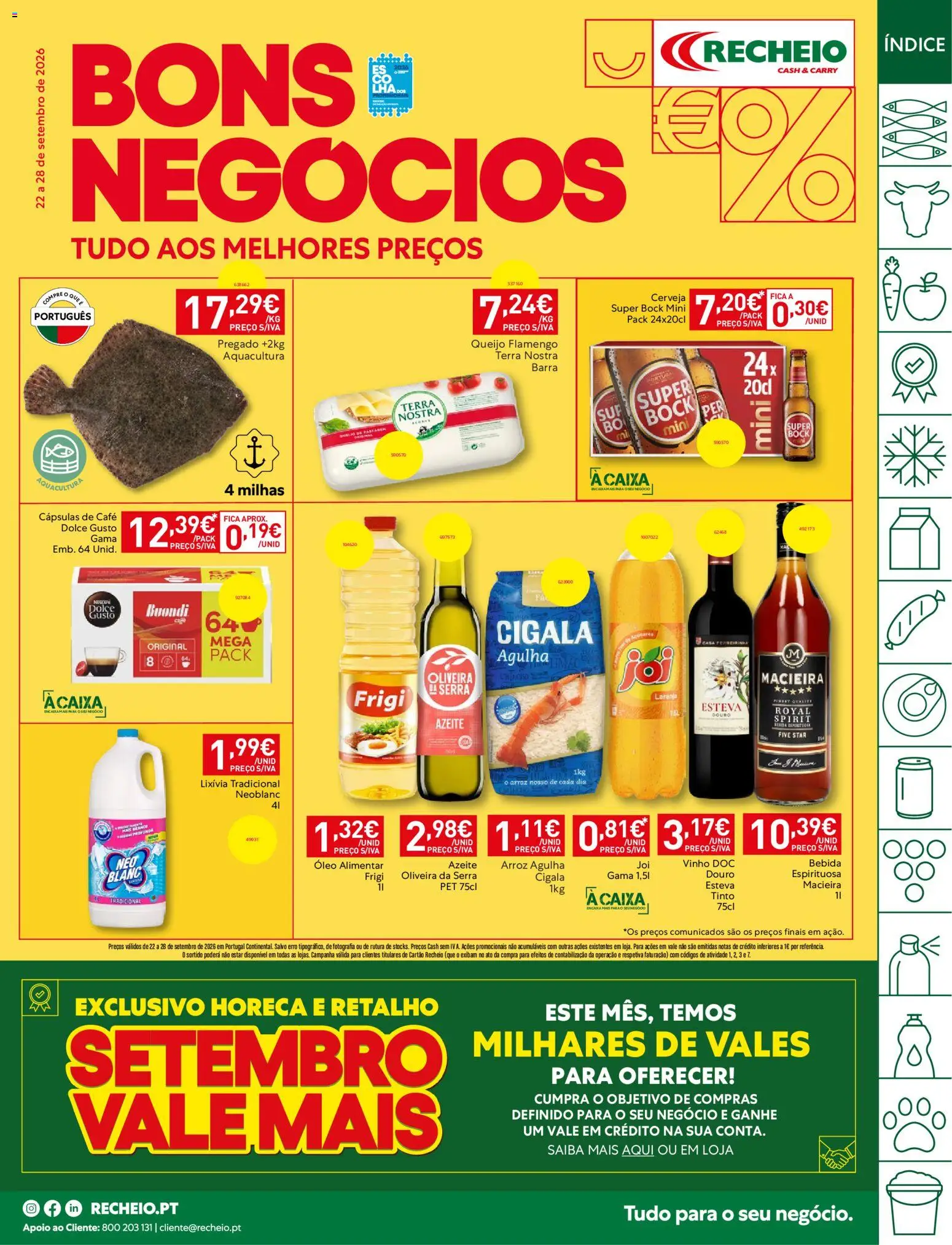 Recheio Folheto │ válido de 22/09/2026 | Página: 1