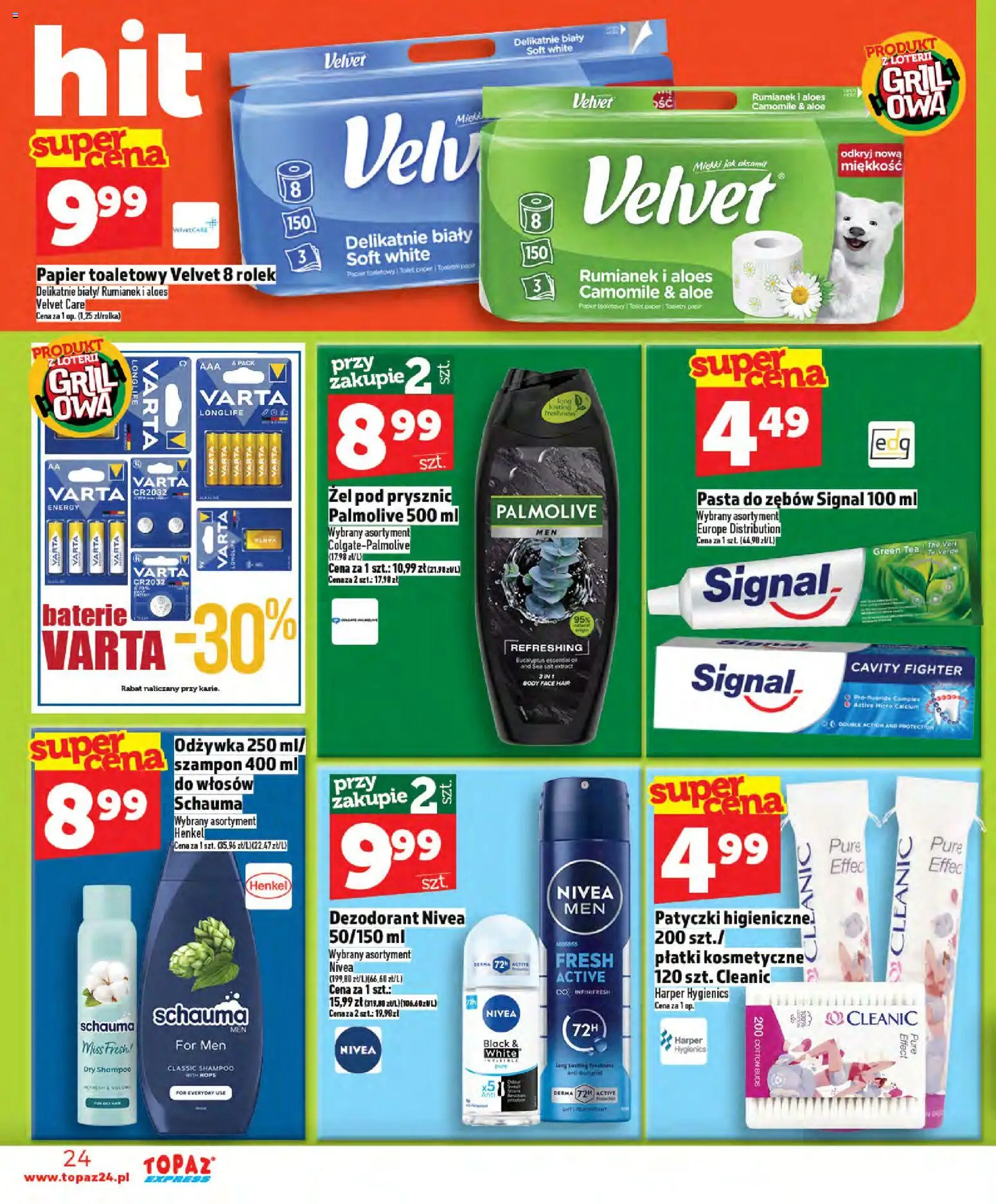 Topaz gazetka - Express od 21.05.2026 | Strona: 24 | Produkty: Aloes, Odżywka, Body, Żel pod prysznic