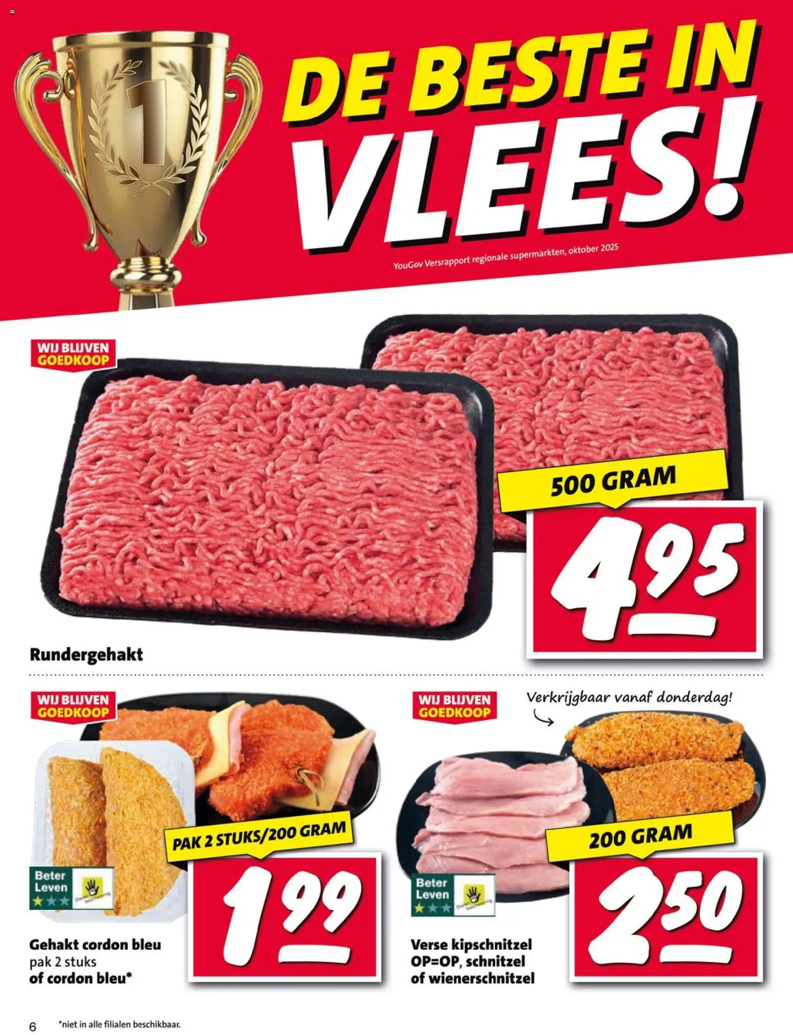 {H1} | Pagina: 6 | Producten: Kisperec, Gehakt, Schnitzel