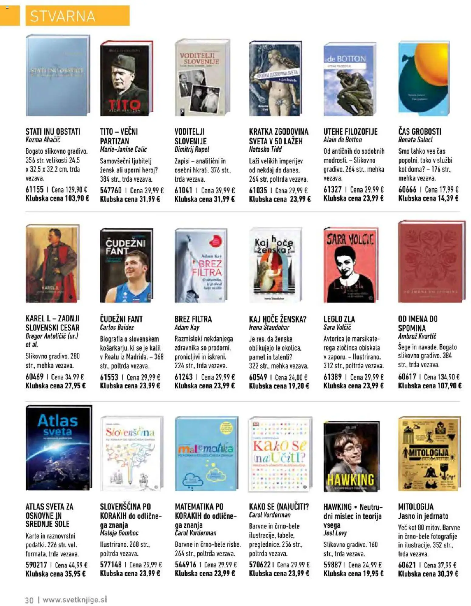 Novi Mladinska Knjiga katalog ponudbe – veljaven od 01.04.2026 | Stran: 30