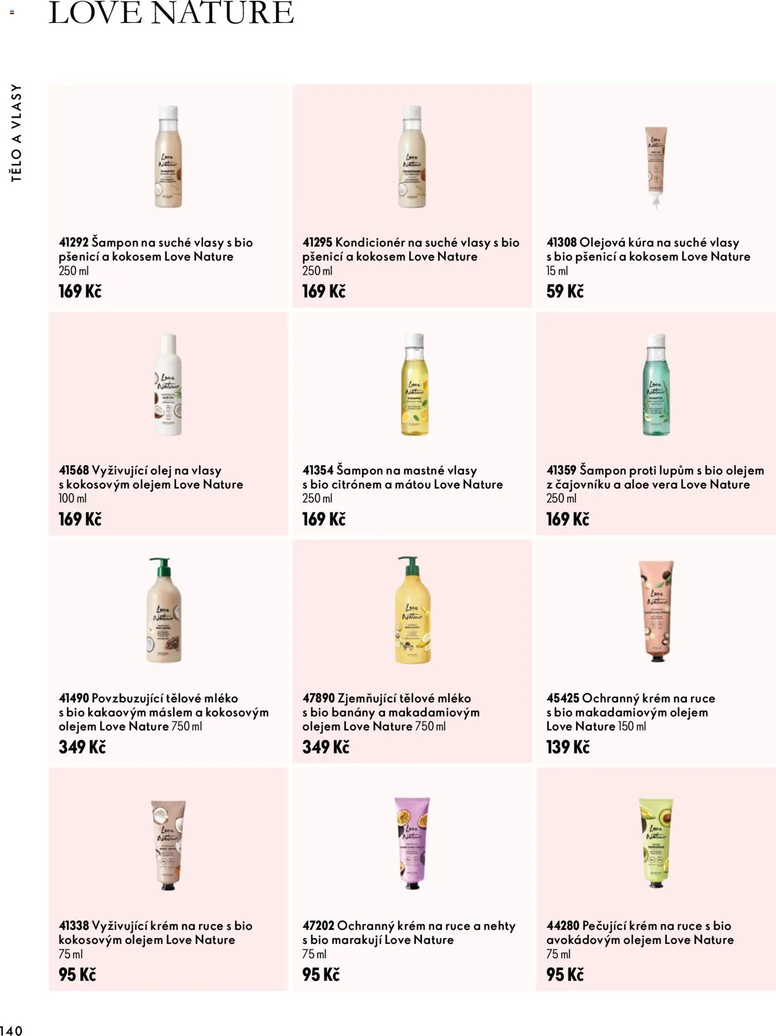 Oriflame katalog Novage+ Proceuticals od 30.09.2026 | Strana: 140 | Produkty: Olej, Šampon proti lupům, Šampon, Kondicionér