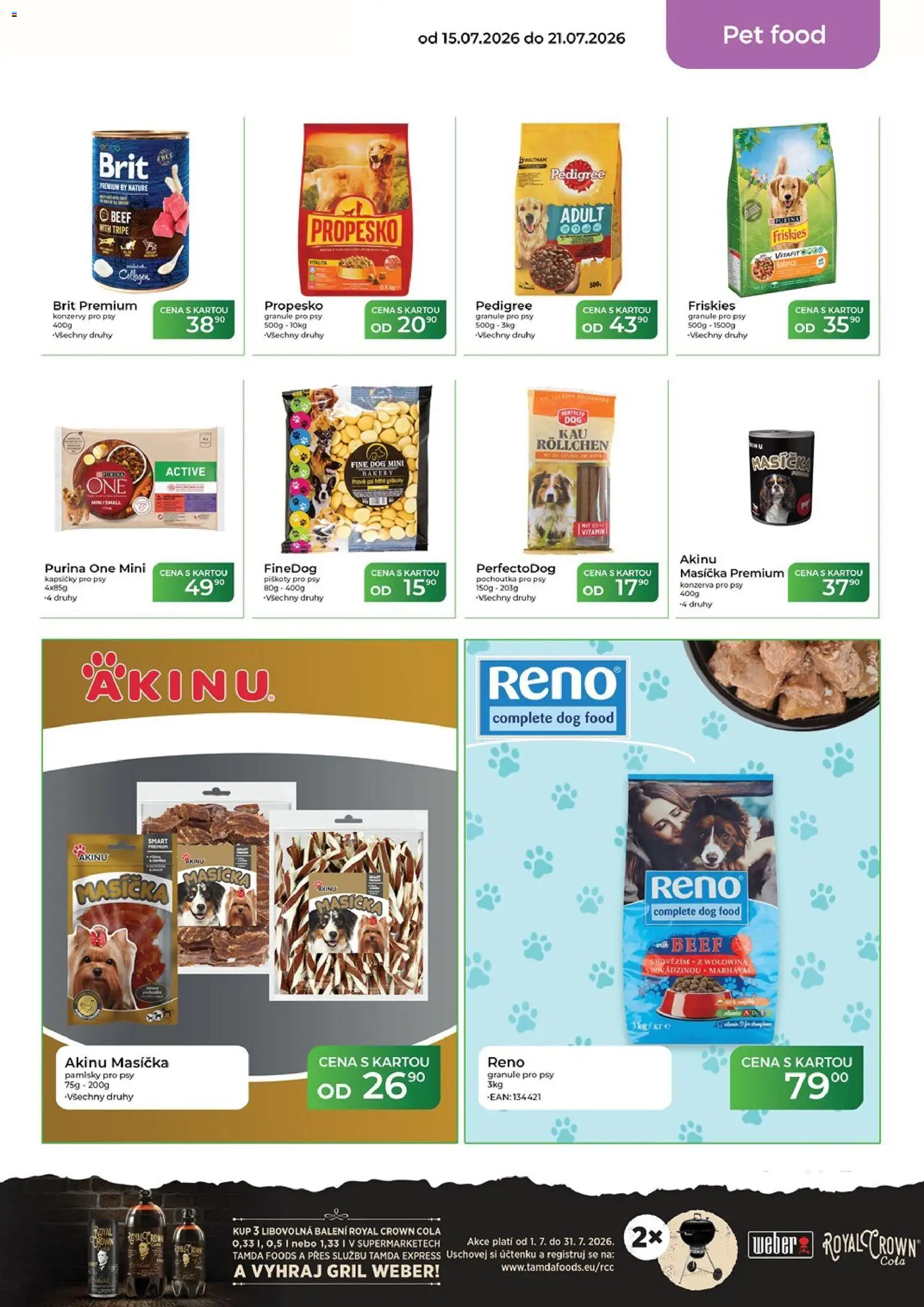 Tamda Foods leták od 15.07.2026 | Strana: 47 | Produkty: Propesko, Gril, Konzerva pro psy, Cola