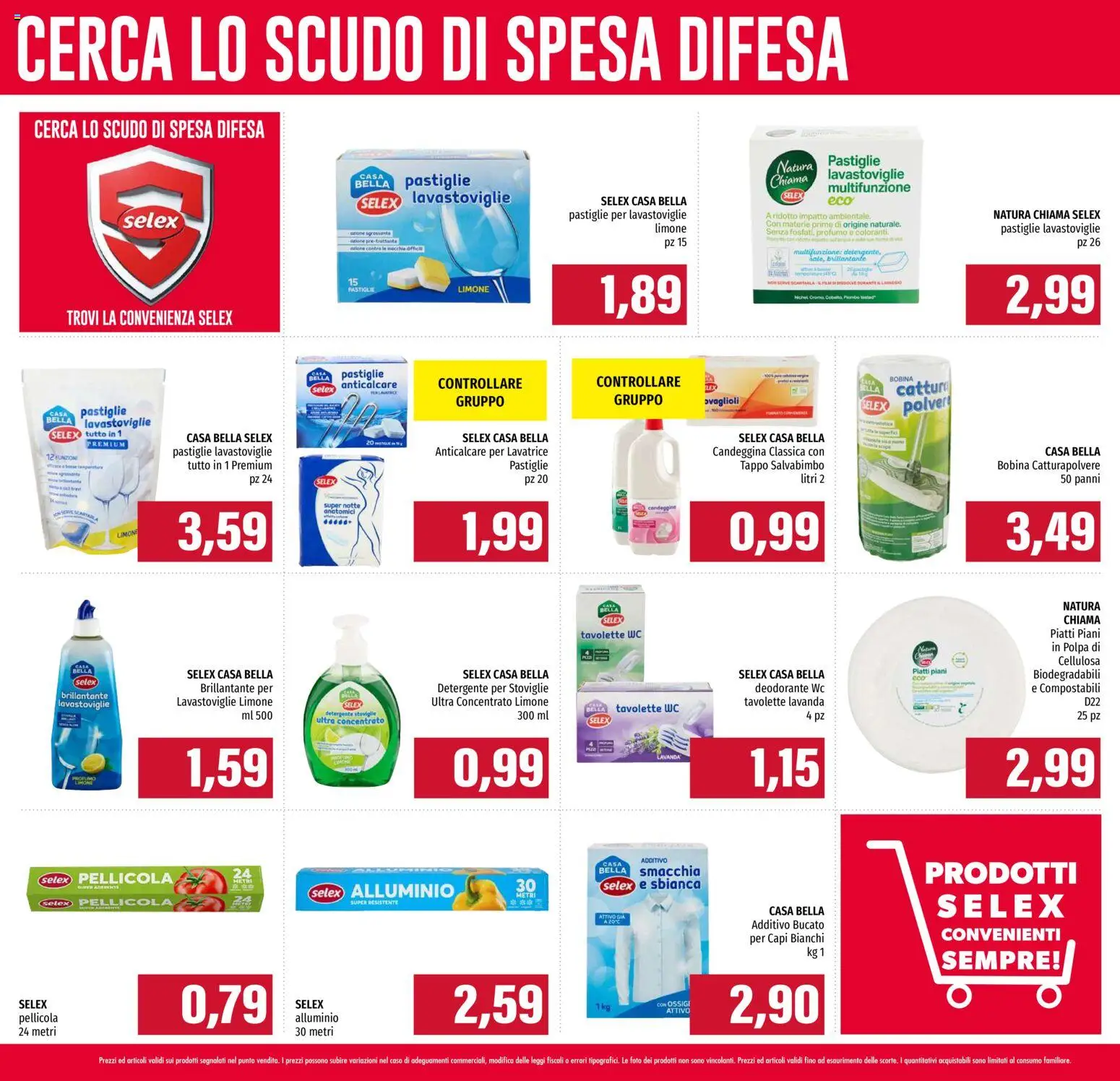 Volantino EMI del 04.06.2026 | Pagina: 30 | Prodotti: Deodorante, Pastiglie per lavastoviglie, Candeggina, Pellicola