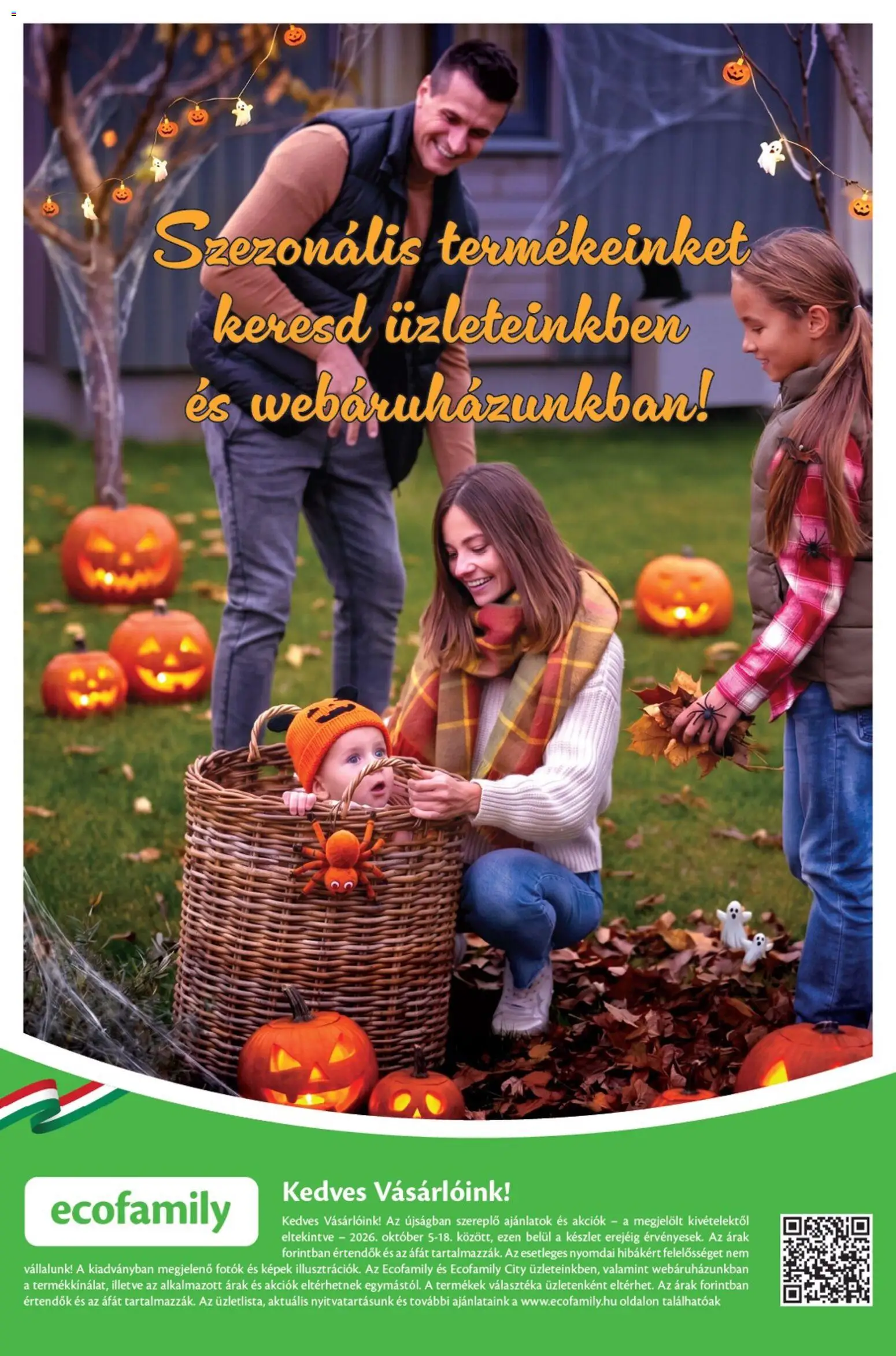 Ecofamily akciós ujság - amely érvényes a következő dátumtól: 2026.10.05. | Oldal: 11