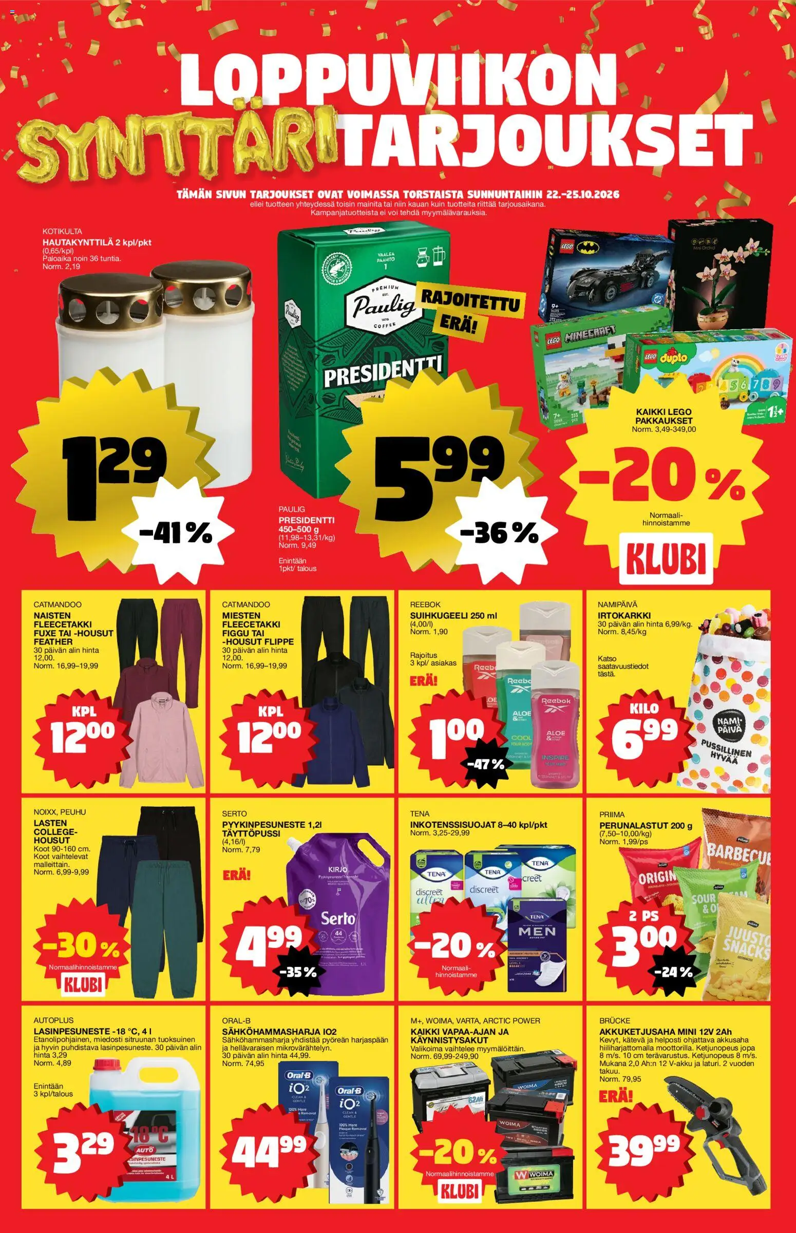 Tokmanni tarjoukset – voimassa 19/10/2026 alkaen | Sivu: 24