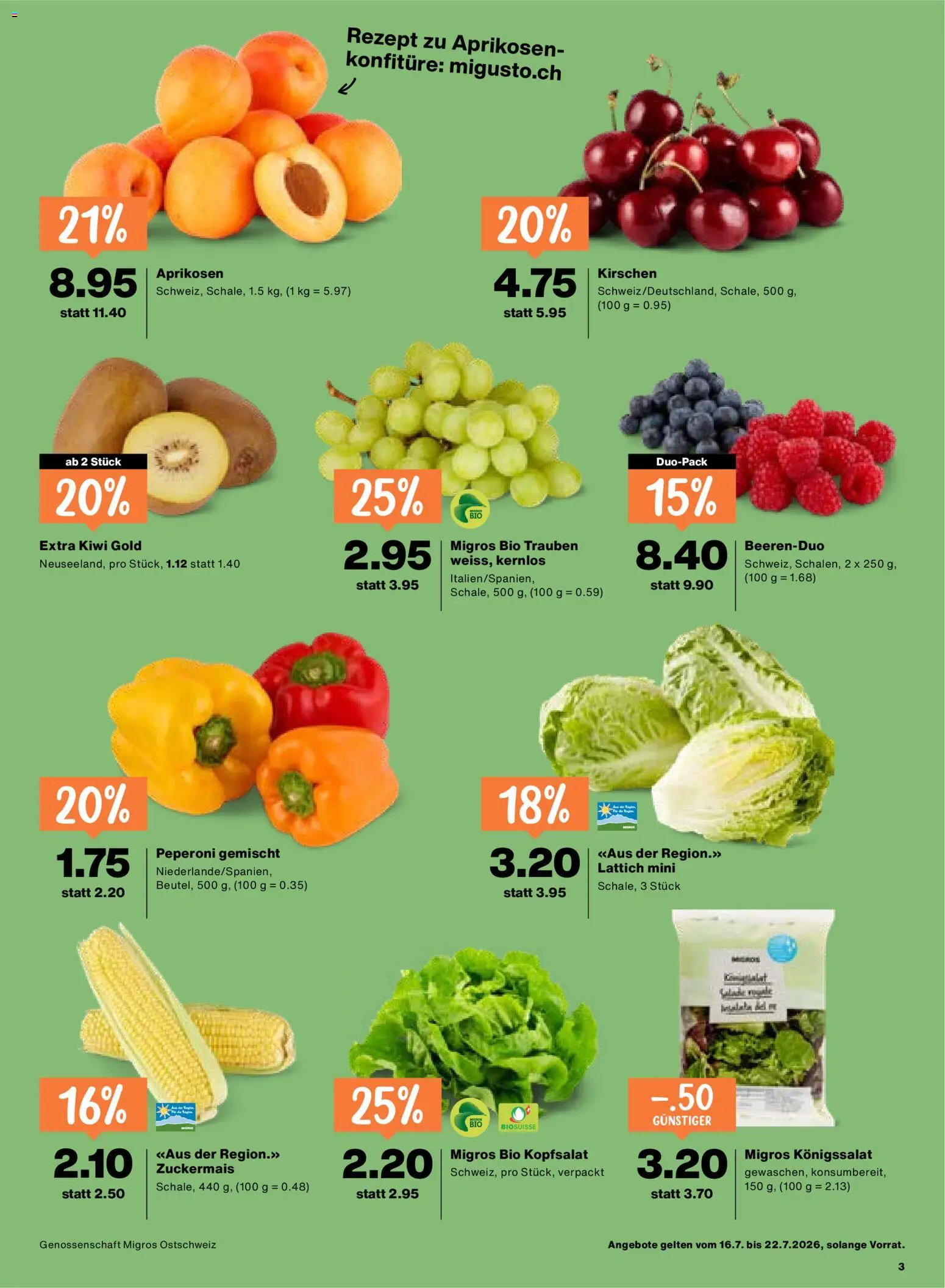Migros aktionen – gültig ab 16.07.2026 | Seite: 3