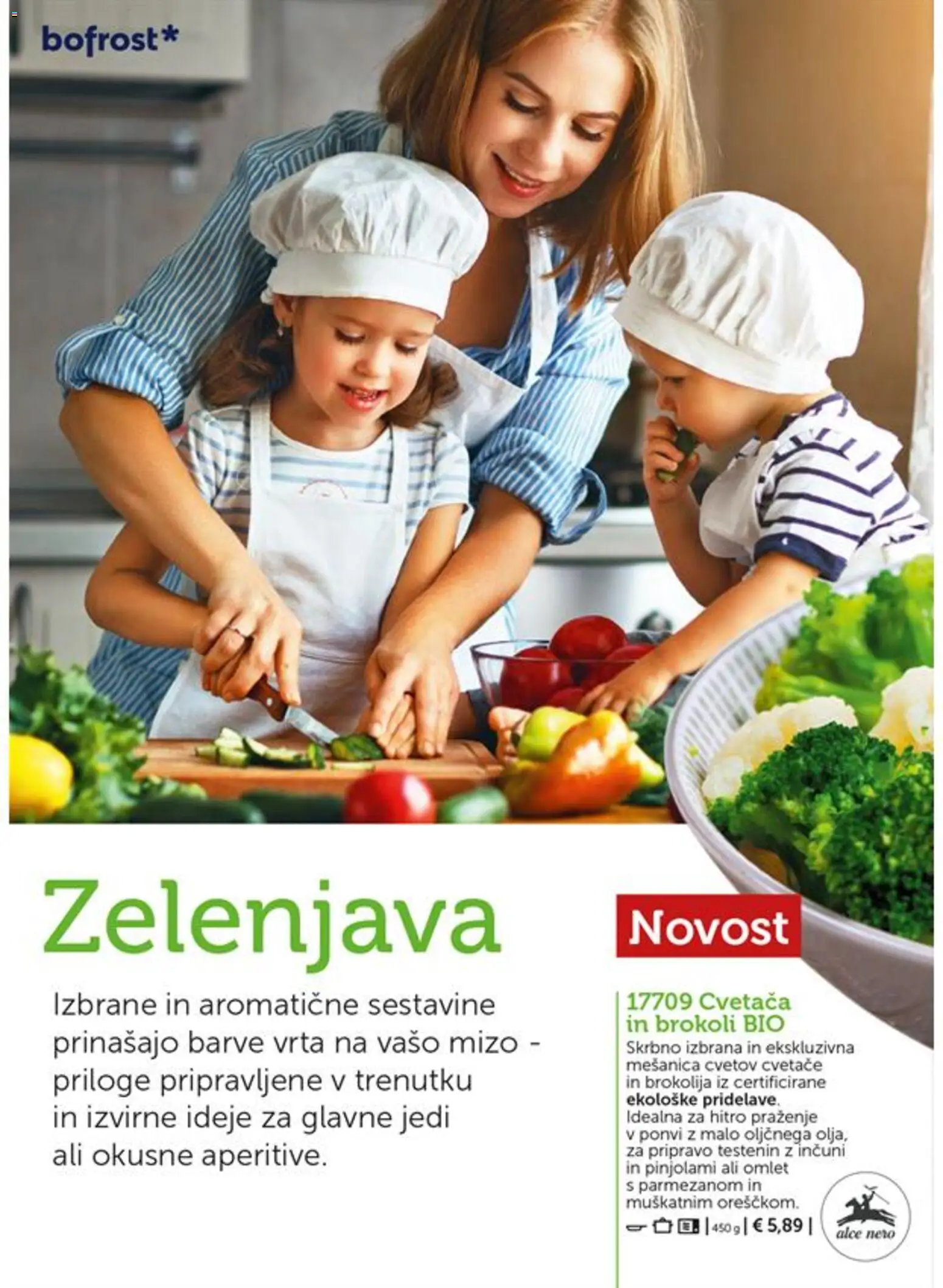 Novi Bofrost katalog ponudbe – veljaven od 01.07.2026 | Stran: 50 | Izdelki: Zelenjava