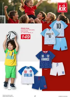 Náhled letáku Kik leták od 25.05.2026 | Strana: 17 | Produkty: Tričko