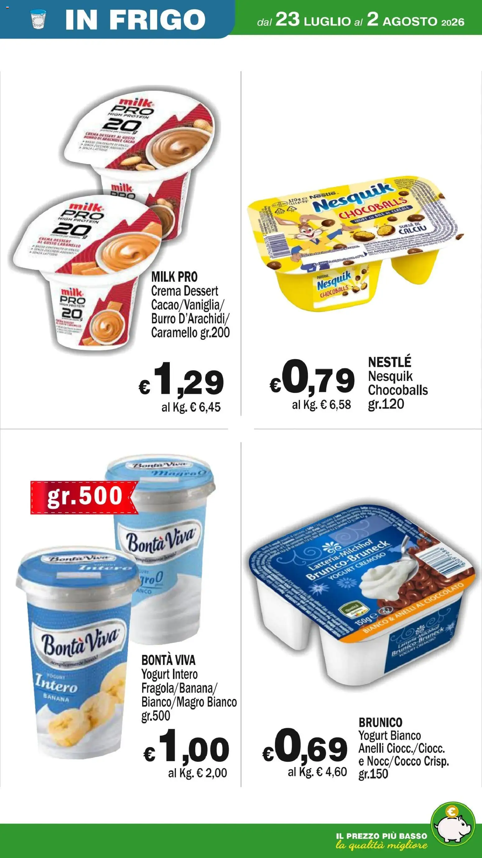 Volantino Primo Prezzo del 23/07/2026 | Pagina: 50
